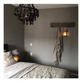 Rene Houtman Brocante oud eikenhouten kapstok met 4 haken 96 cm Rene Houtman Brocante oud eikenhouten kapstok met 4 haken 96 cm