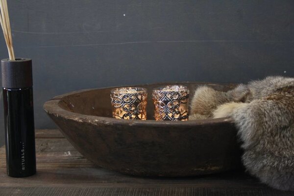 Oud Houten Trog/bak 50 cm