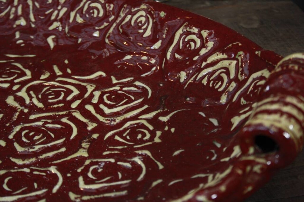 Saladeschaal PTMD met handvaten 57 cm Saladeschaal PTMD met handvaten 57 cm