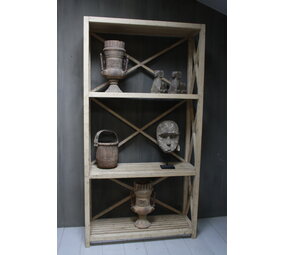 Ralph Lauren Avaro Hoge Houten Open Kast 237 cm 3-vaks Ralp Lauren Ralph Lauren Avaro Hoge Houten Open Kast 237 cm 3-vaks Ralp Lauren