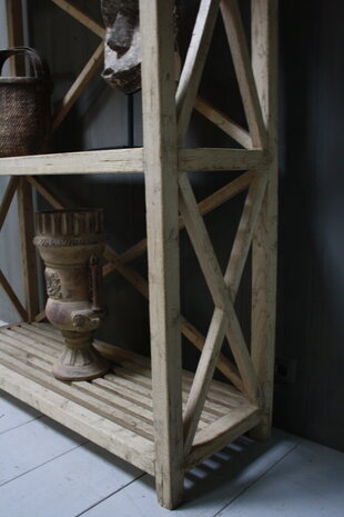 Ralph Lauren Avaro Hoge Houten Open Kast 237 cm 3-vaks Ralp Lauren Ralph Lauren Avaro Hoge Houten Open Kast 237 cm 3-vaks Ralp Lauren