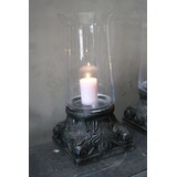 Windlicht zwart PTMD 55 cm Windlicht zwart PTMD 55 cm