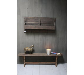 Aura peeperkorn oud houten kapstok 110 cm