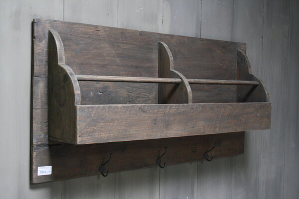 Aura peeperkorn oud houten kapstok 110 cm Aura peeperkorn oud houten kapstok 110 cm