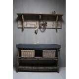 Granieten wastafel 140 cm met 2 kraangaten Granieten wastafel 140 cm met 2 kraangaten