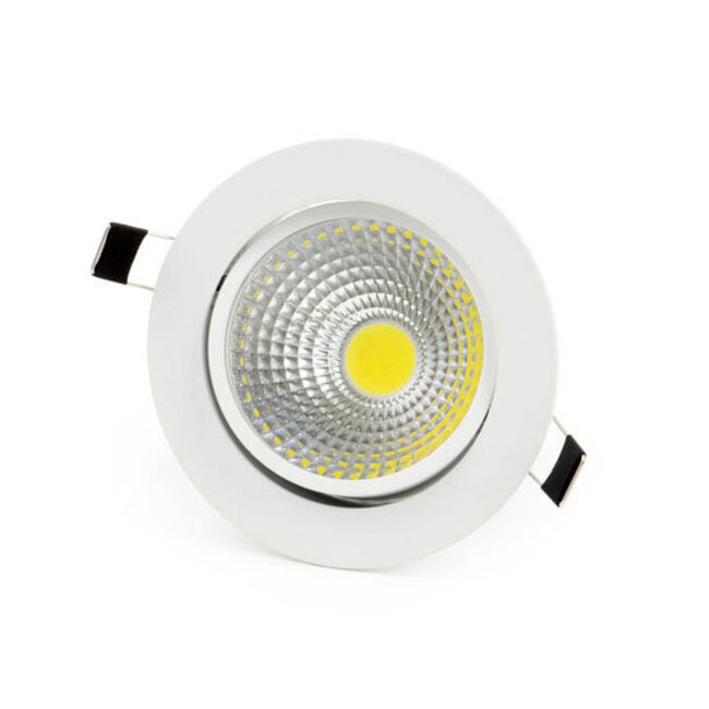 PURPL LED Recessed Spot 7W 6000K Cold White 108mm Tiltable
