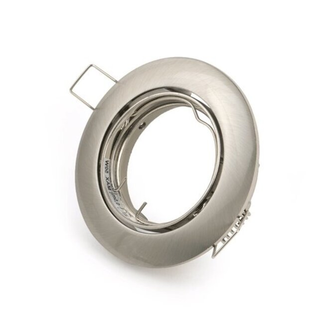 PURPL LED GU10 Spot Fixture IP20 Stainless Steel Aluminium Tiltable Incl. socket