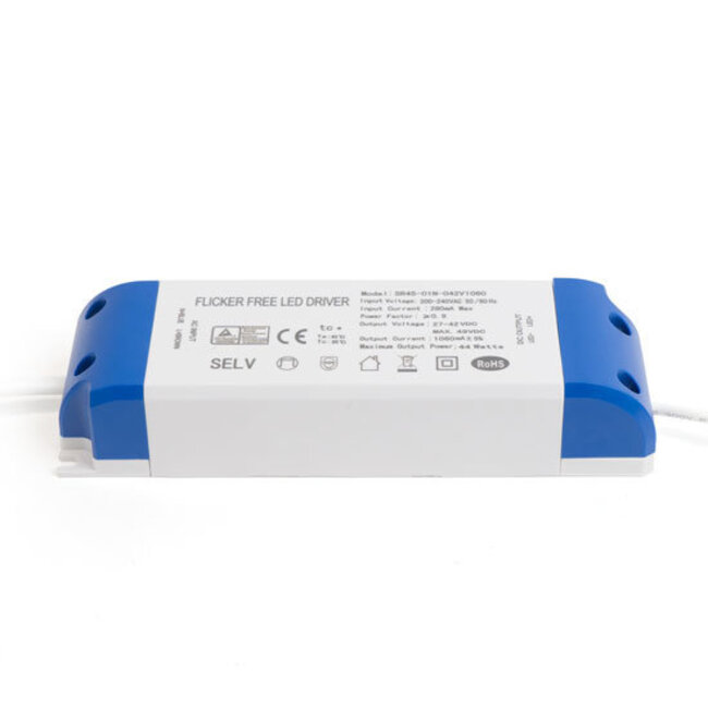 PURPL LED Driver Flickerfree 44W 1060mA