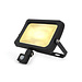 PURPL LED Floodlight with Sensor 50W 3000K Warm White IP44 Black
