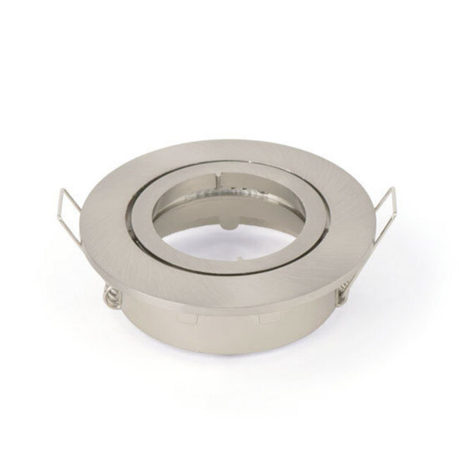 PURPL LED GU10 Spot Fixture IP20 Stainless Steel Zinc Tiltable Incl. socket