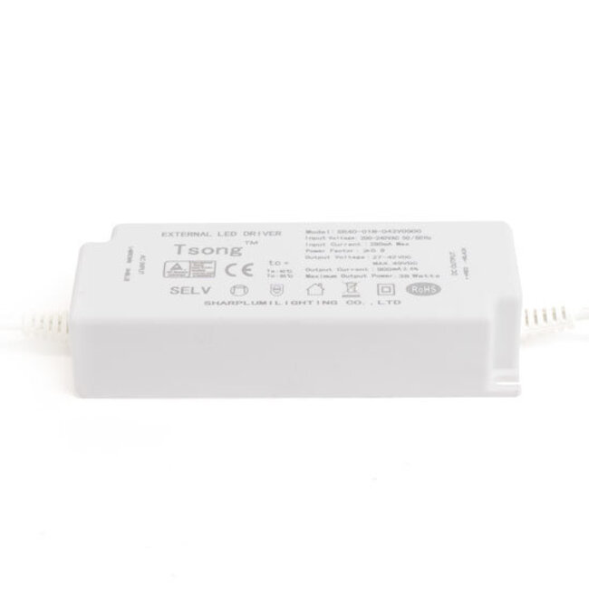 PURPL LED Driver 38W for 60x60 and 30x120 standard lumen Panels