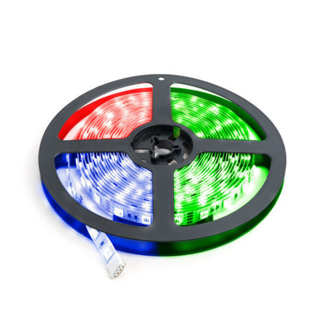 PURPL LED Strip 5m 60 LEDs p/m 12V RGB Single Strip IP20