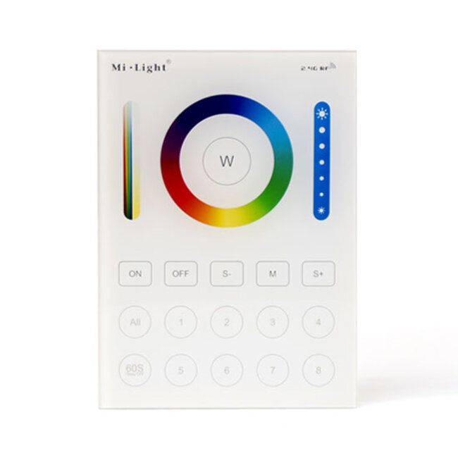 MILIGHT Mi-Light Wall Remote 8 Zone RGB+CCT