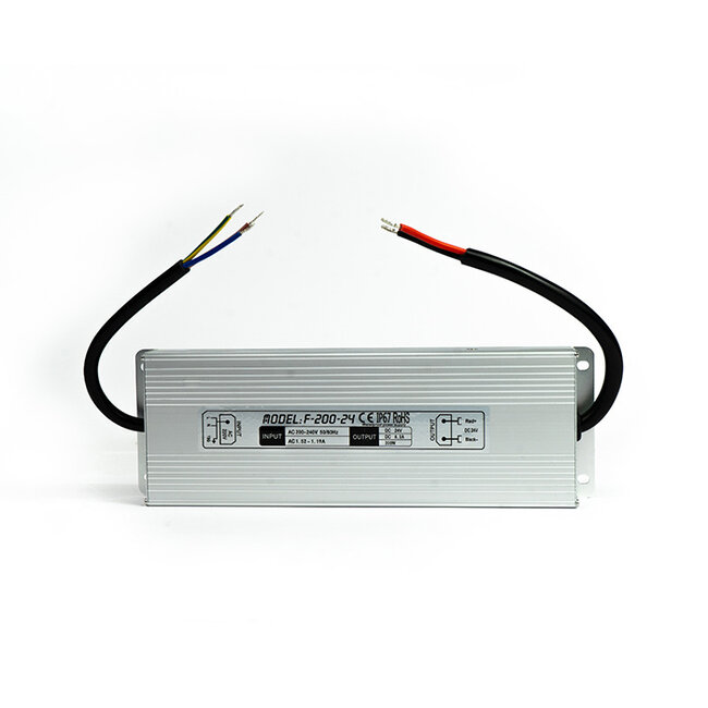 PURPL LED Strip Trafo IP67 24V 200W (Waterproof)