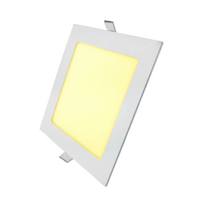 PURPL LED Downlight 18W 3000K 225mm Dimmable Square