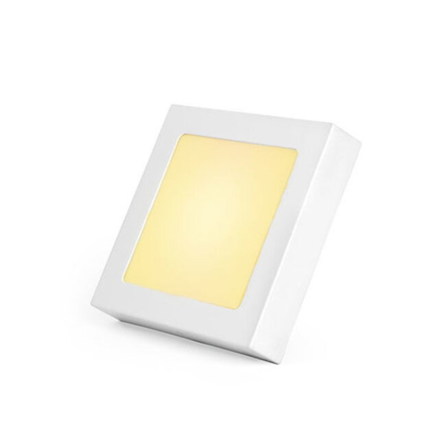 PURPL LED Downlight 12W 3000K 170mm Dimmable Square with Frame