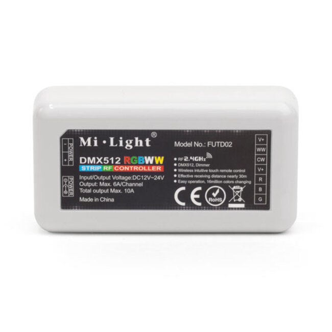 MILIGHT DMX Serie RGB+CCT LED Strip Controller Mi-Light