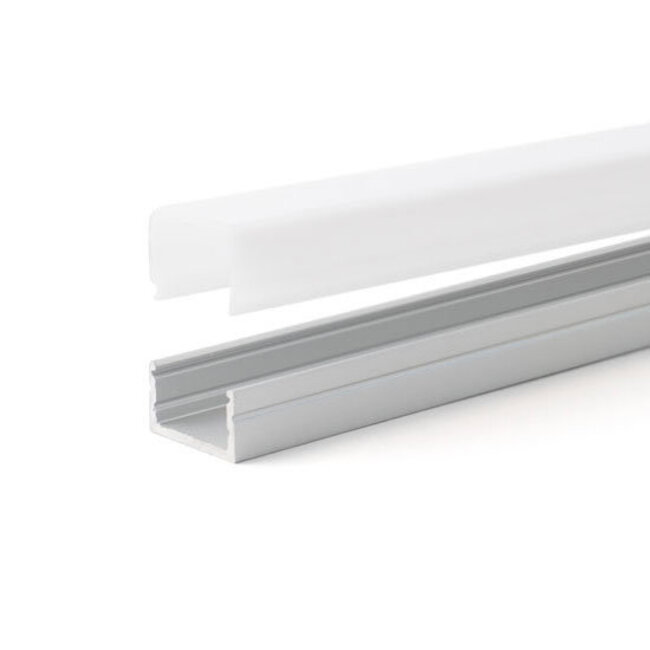 PURPL LED Strip Aluminium Frame 2,5m 20x20mm surface-mount