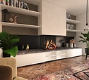 DRU Virtuo 80 | 94 cm | Elektrische inbouwhaard