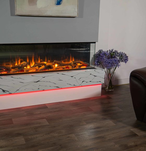 Charlton & Jenrick I-1500e Deep  | 155,5 cm | elektrische inbouwhaard