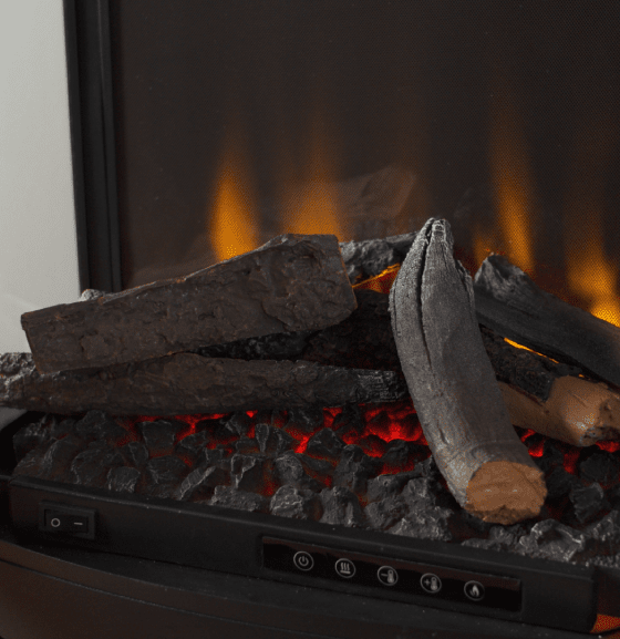 British Fires British Fires Bramshaw | 78,8 cm x 40 cm | Elektrische hangende haard