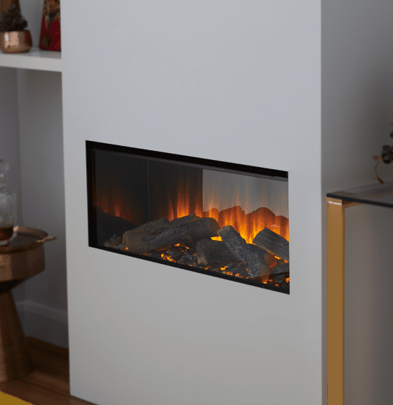 British Fires New Forest 870 | 87 cm | Elektrische inbouwhaard