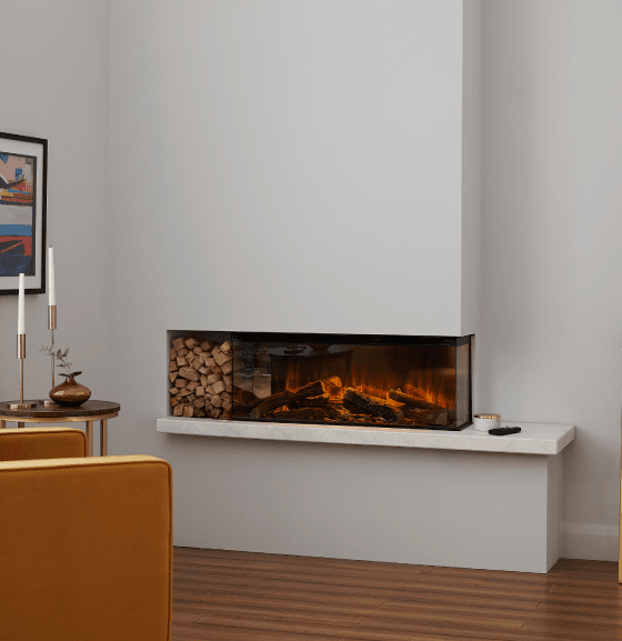 British Fires New Forest 870 | 87 cm | Elektrische inbouwhaard