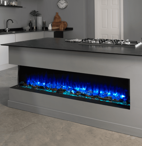 Charlton & Jenrick  I-1500e slim | 153 cm | Elektrische inbouwhaard
