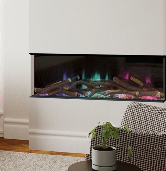 Element4 Element4 Club 125e | 131,4 cm | Elektrische inbouwhaard