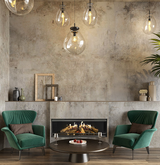 Kal-Fire Kal-Fire E-one 130F | 131,1 cm | Elektrische inbouwhaard