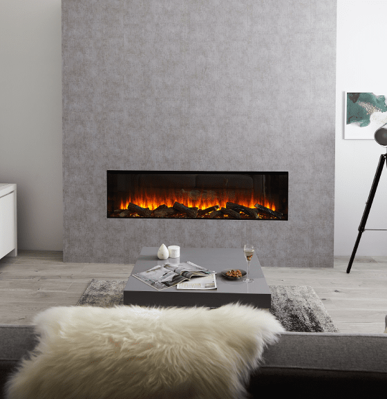 British Fires British Fires New Forest 1900 | 190 cm |  Elektrische inbouwhaard