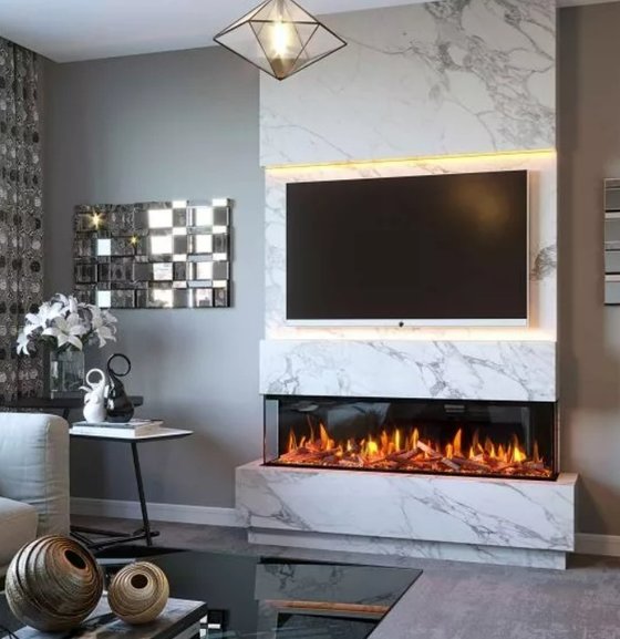 Fair Fires Tru Vizion Pano 1500 | 150 cm | elektrische inbouwhaard