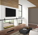 Dimplex | Cassette 1500 | 150 cm | Elektrische inbouwhaard