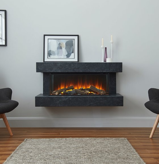 British Fires British Fires Winchester 870  | 120 cm | Elektrische Hanghaard