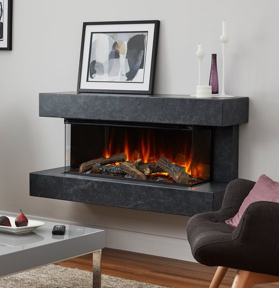 British Fires British Fires Winchester 870  | 120 cm | Elektrische Hanghaard