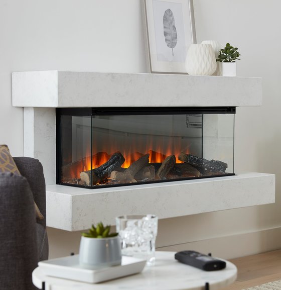 British Fires British Fires Winchester 870  | 120 cm | Elektrische Hanghaard