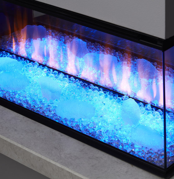 British Fires British Fires Brockenhurst 870 | 140 cm | Elektrische Hanghaard