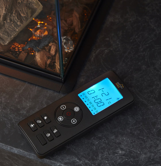 British Fires British Fires Brockenhurst 870 | 140 cm | Elektrische Hanghaard