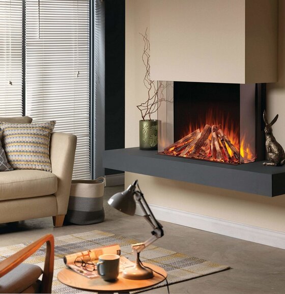 Fair Fires Tru Vizion Solution 750 | 75 cm | Elektrische inbouwhaard