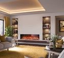 Fair Fires Tru Vizion Solution 1750 | 175 cm | Elektrische inbouwhaard