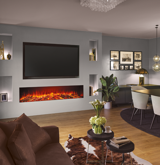 Fair Fires Fair Fires Tru Vizion Solution 2000 | 200 cm | Elektrische inbouwhaard