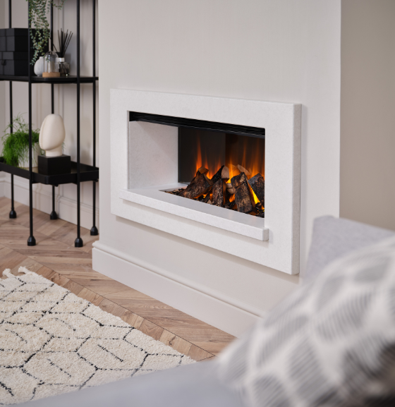 British Fires British Fires Holbury 870 | 105 cm | Inbouwhaard