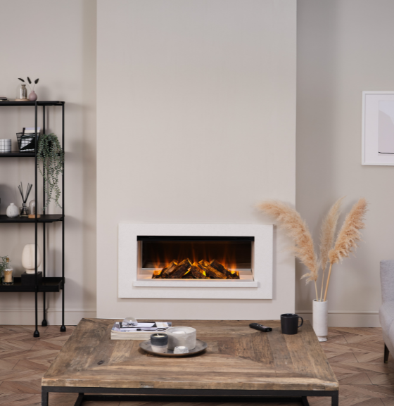 British Fires British Fires Holbury 870 | 105 cm | Inbouwhaard