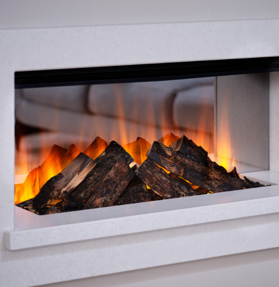 British Fires British Fires Holbury 870 | 105 cm | Inbouwhaard