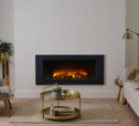 British Fires Holbury 1200 | 184 cm | Inbouwhaard