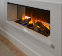 British Fires Holbury 1200 | 184 cm | Inbouwhaard