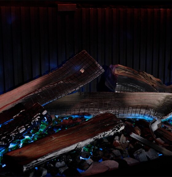 DRU Dru Virtuo Evolve 130/3 | 145 cm | Elektrische inbouwhaard