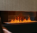 Faber E-matrix 1300/400 II Hoek| 141 cm | Elektrische inbouwhaard