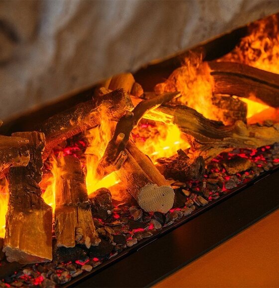 Faber Faber | E-matrix Linear Fire 1050/400 II | 119 cm | Elektrische inbouwhaard