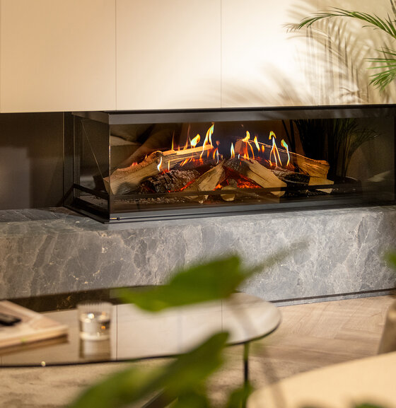 Kal-Fire Kal-Fire E-one 130C | 135,6 cm | Elektrische inbouwhaard